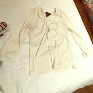 Long sleeve work top