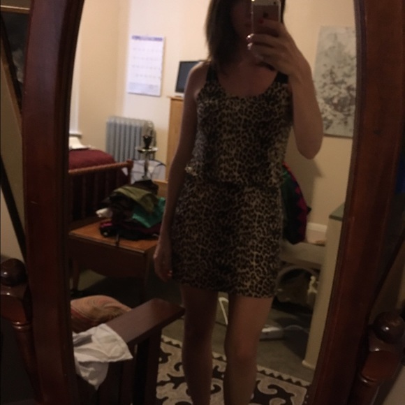 Very sexy leopard dress
