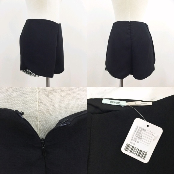 [ kimchi blue ] NWT black shorts w/ lace detail - Picture 5 of 5