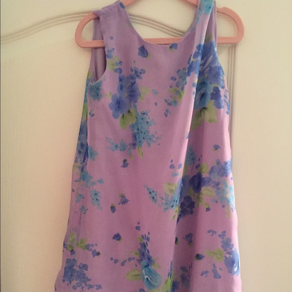 Lined rayon dress. Lavender dream!