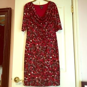 NEW Cowl Neck Sleeved Dress