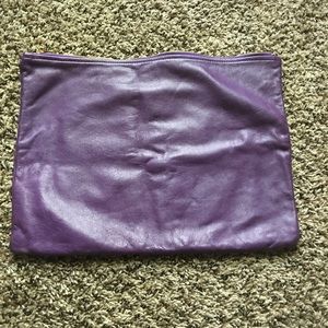 AA Large Leather Clutch