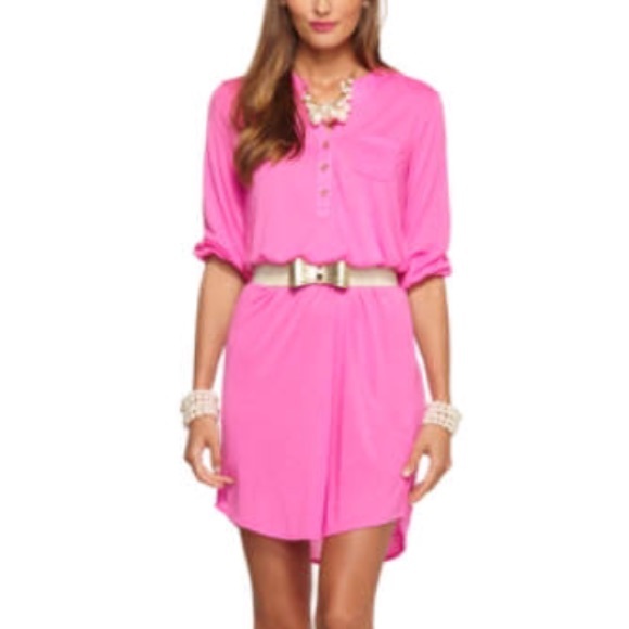 Lilly Pulitzer pink Beckett dress