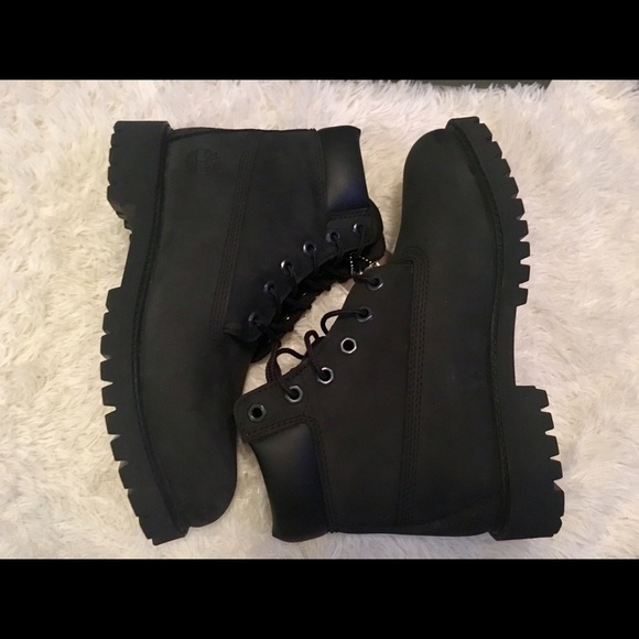 Black Timberland Boots