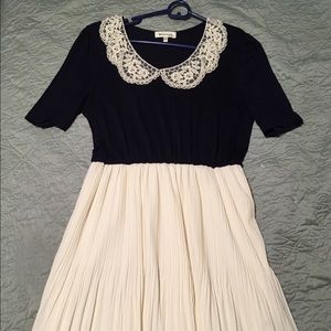 Monteau New Dress Peter Pan Collar