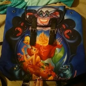 Little mermaid book bag