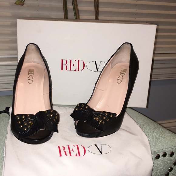 RED Valentino studded pumps