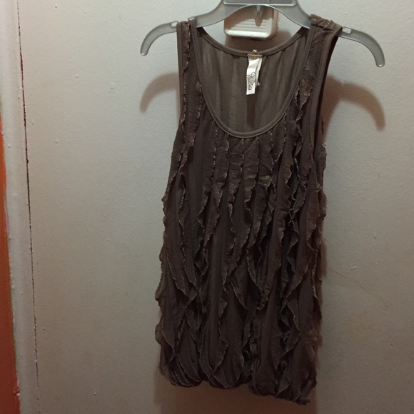 Brown/golden blousse - Picture 1 of 2