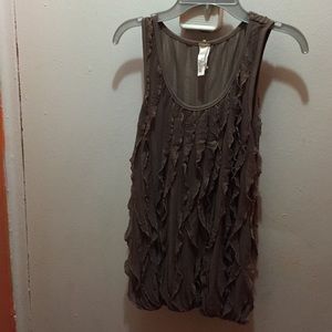 Brown/golden blousse