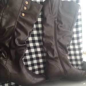 🍂Tall brown boots 🍂