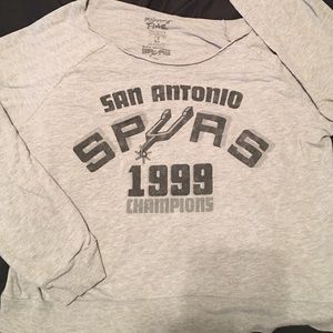 SanAntonio Spurs off shoulder Sweater