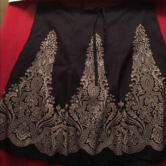Black Flair Skirt