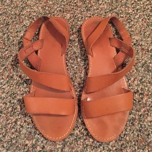 Madewell Tan Sandals-$15 Firm