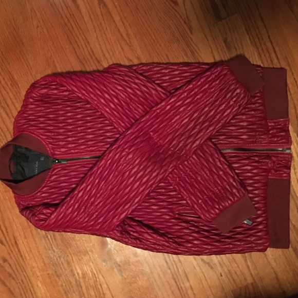 Zara men's quilted bomber ***