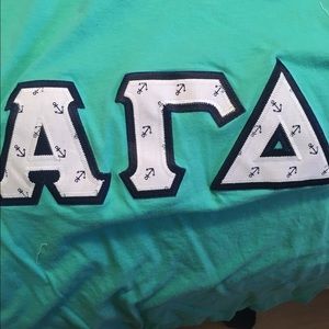 Alpha Gamma Delta Stitched Shirt