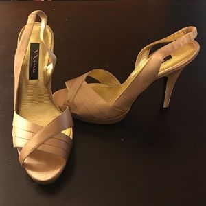 Nina New York Gold Shoes