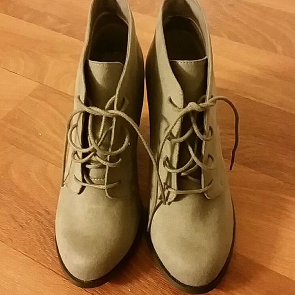Lace-Up Booties