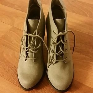 Lace-Up Booties