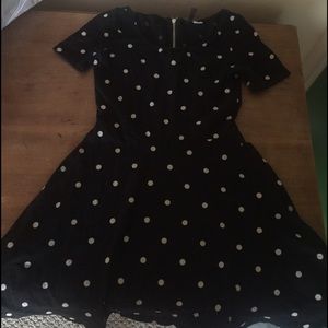 H&M polka-dot skater dress
