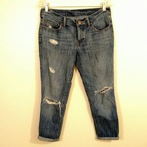 Petite Loft boyfriend jeans