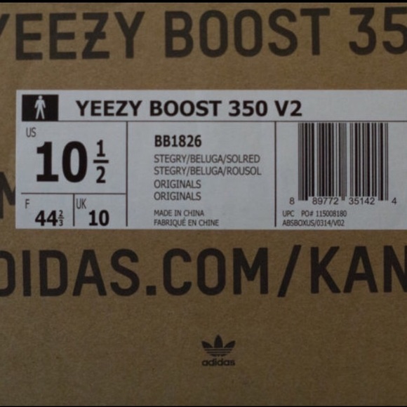 Yeezy 350 V2 Baluga Size 10.5 and 8