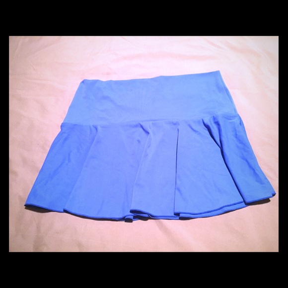 Blue bathing suit coverup skirt Victoria Secret