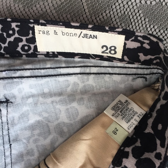 LAST ONE RARE rag + bone cheetah leopard leggings - Picture 3 of 5