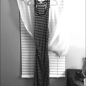 Floor length maxi dress