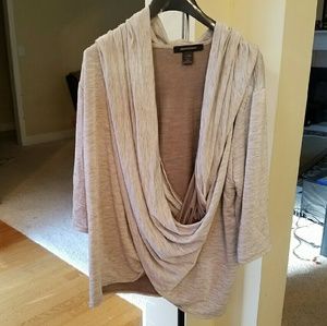 Ashley Stewart neutral tunic