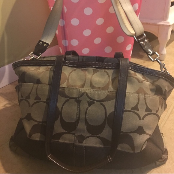 Coach Diaper Bag - Picture 2 of 3