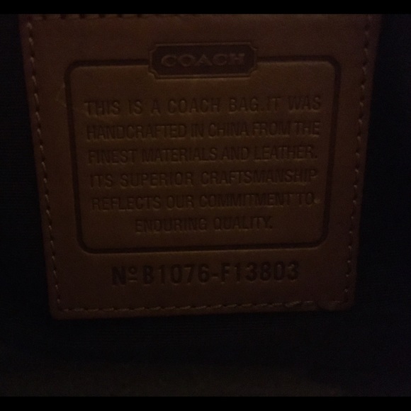 Coach Diaper Bag - Picture 3 of 3