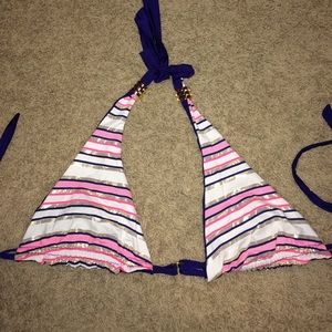 Beach bunny swimwear reversible bikini top