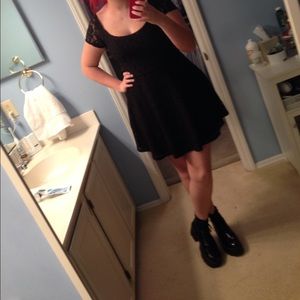 Adorable Fit & Flare Lace Dress!