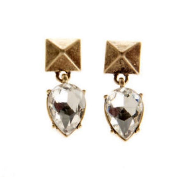 j.crew teardrop earrings! - Picture 2 of 4