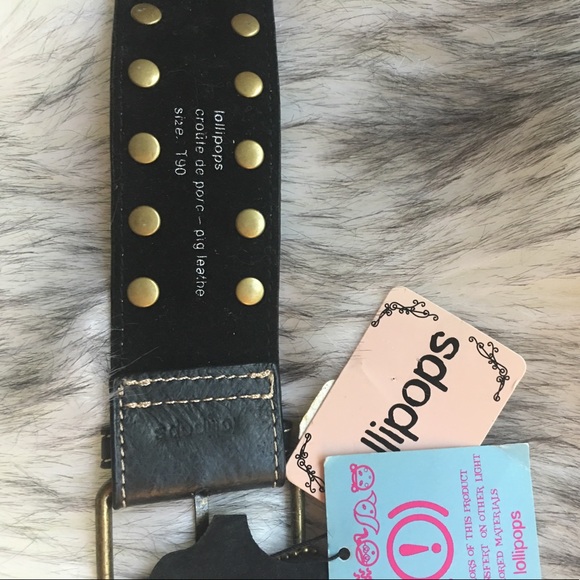 Lollipops Paris leather belt - Picture 6 of 8