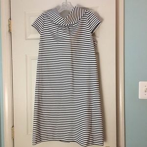 Kate Spade Navy and White Striped Dress Size Med