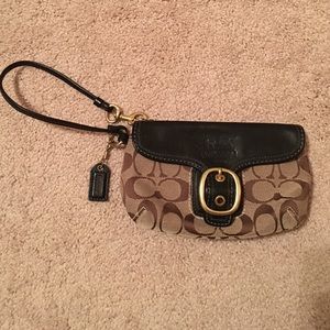 Coach wristlet