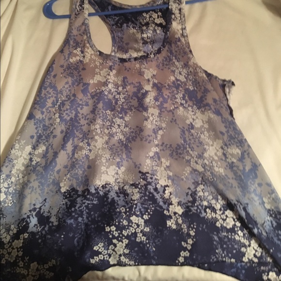 Flowered tank top
