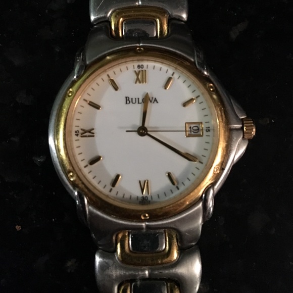 Men's Bulova watch.