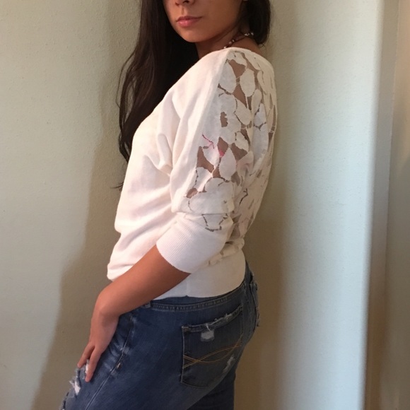 White sweater