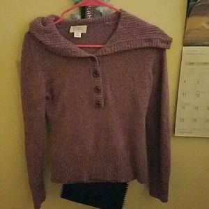Purple sweater super warm
