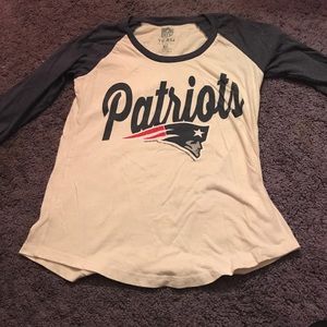 PATRIOTS quarter sleeve T shirt 🔴🔵