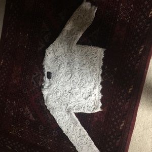 Beautiful lace crop top!