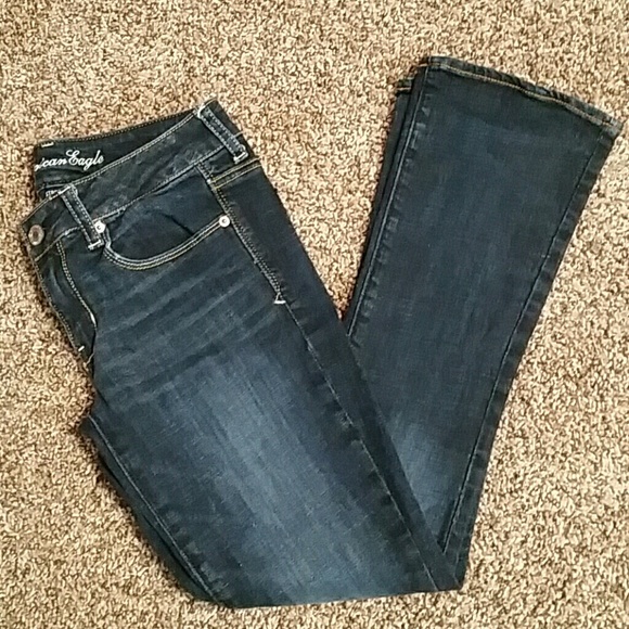 American Eagle skinny kick jeans