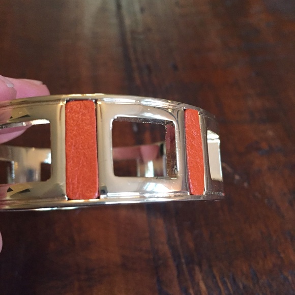 Orange and Gold Banana Republic Bracelet - Picture 2 of 3