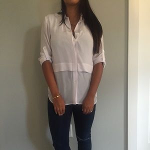 Banana Republic button up top