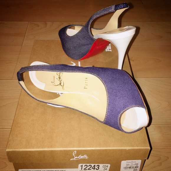 Christian Louboutin Private Number 120 size 38