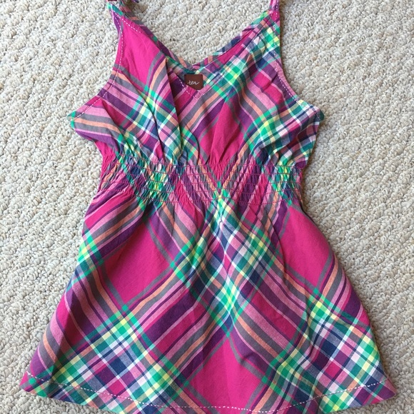 Tea plaid top