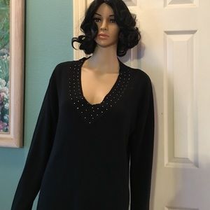 Black Starry Sky Sweater