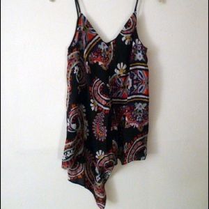 Printed Silk Cami